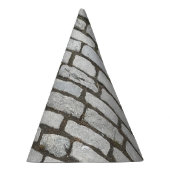 レンガ石畳通り経路自然写真 パーティーハット (右)