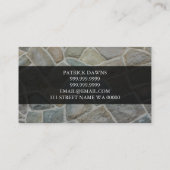 レンガ石積み建築名刺 名刺 (裏面)