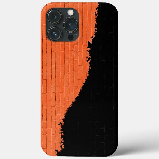 レンガ絵を描壁 Case-Mate iPhoneケース (裏面)