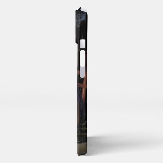 レンガ造りトトロiPhone 13ケース iPhoneケース (左側面)