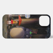 レンガ造りトトロiPhone 13ケース iPhoneケース (裏面横)