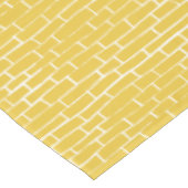 レンガ道路-黄色と透明 テーブルクロス (アングル)