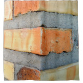 レンガ シャワーカーテン (正面)