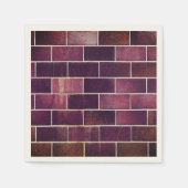 レンガ スタンダードカクテルナプキン (正面)