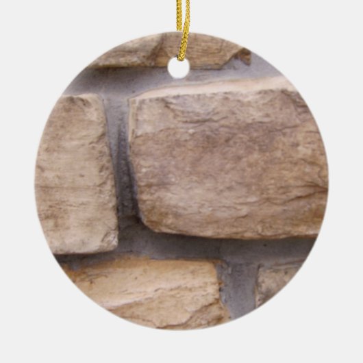 レンガ セラミックオーナメント (正面)