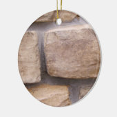 レンガ セラミックオーナメント (左)