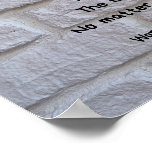 レンガ ポスター (角)