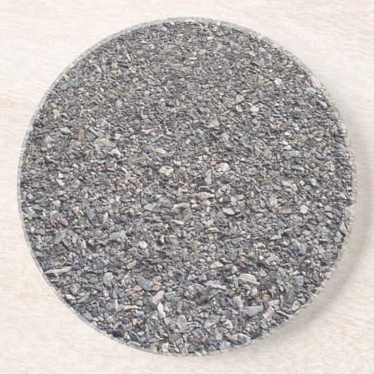 レンガ、岩、石シリーズ – - – 黒のテクスチャコースター コースター (正面)