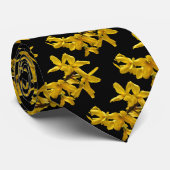 レンギョウの抽象芸術のタイ ネクタイ (ロール)