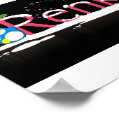 レンコペンギンのロゴ ポスター (角)