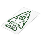 レンサムユースサッカーカーマグネット マグネット (左側)