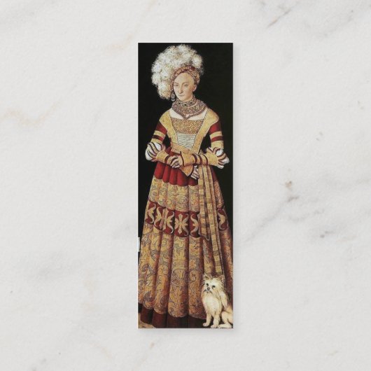 レンサリン美しい、ファッションジュエリー衣装デザイン スキニー名刺 (裏面)