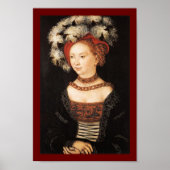 レンサリン美しい、ファッションジュエリー衣装デザイン ポスター (正面)