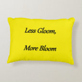 レンシア「薄暗く、開花が多い」感動的、 アクセントクッション (裏面)