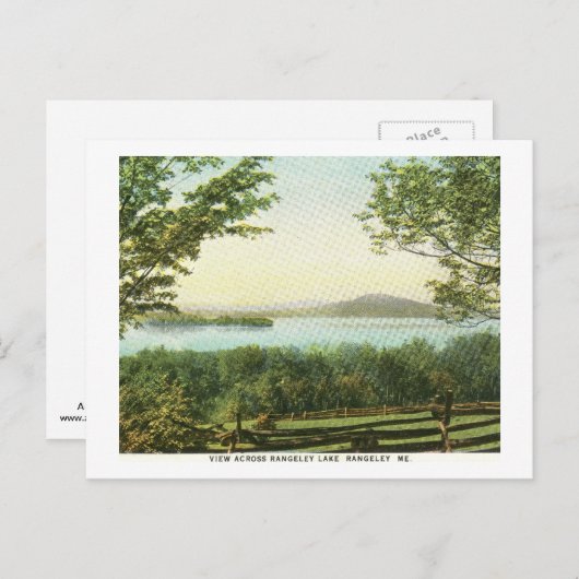 レンジェリーレイクメインヴィンテージ ポストカード (正面/裏面)