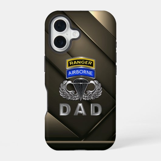 レンジャーお父さん iPhone 16ケース (裏面)