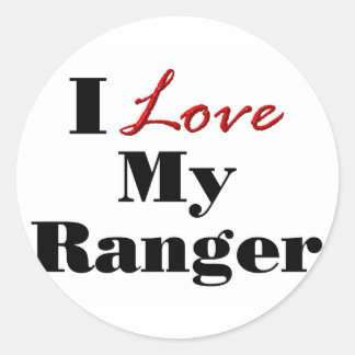 レンジャーが大好き ラウンドシール