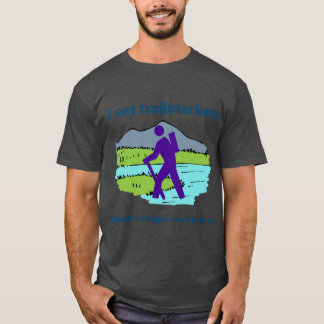 レンジャーが見ていない時にトレイルマーカーを食べちゃう Tシャツ