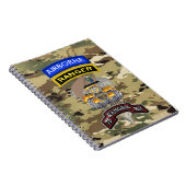 「レンジャーが道を先導」 75連隊 ノートブック (右側)