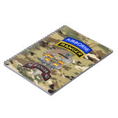 「レンジャーが道を先導」 75連隊 ノートブック (左側)