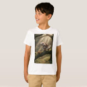 レンジャーキャット探検家キッズ漫画Tシャツ Tシャツ (正面フル)