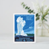レンジャー博物学サービス~イエローストーン ポストカード (スタンド正面)