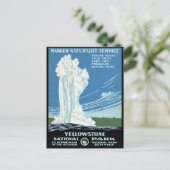 レンジャー博物学部イエローストーンヴィンテージ局 ポストカード (スタンド正面)