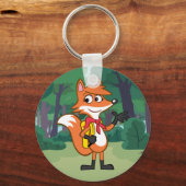 レンジャー・リック |スカーレットキツネなびく キーホルダー (正面)