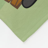 レンジャー·リック|レンジャー·リック·シッティング フリースブランケット (角)