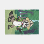 レンジャー・リック |レンジャー・リック・ポインティング フリースブランケット (正面(横))