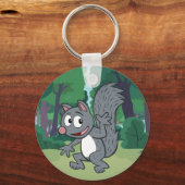レンジャー・リック |灰色リス風 キーホルダー (正面)