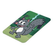 レンジャー・リック |灰色リス風 マグネット (左側)