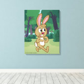 レンジャー・リック | Becky Hare キャンバスプリント (インサイチュ (ウッドフロア))