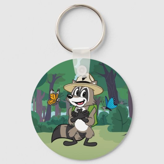レンジャー・リック | Butterfly Hero – バタフライサイン キーホルダー (正面)
