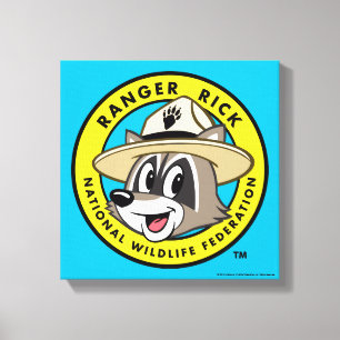 レンジャー・リック   Ranger Rickロゴ キャンバスプリント