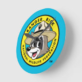 レンジャー・リック | Ranger Rickロゴ ラウンド壁時計 (傾斜)