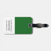 レンジャー·リック| Ranger Rickロゴ ラゲッジタグ (裏面横)