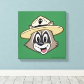 レンジャー・リック | Ranger Rick顔 キャンバスプリント (インサイチュ (ウッドフロア))