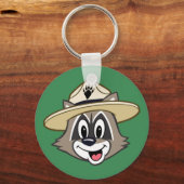 レンジャー・リック | Ranger Rick顔 キーホルダー (正面)