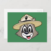 レンジャー・リック | Ranger Rick顔 ポストカード (正面/裏面)