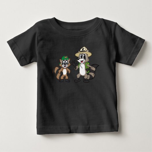 レンジャー・リック | Ranger Rick & Ricky ベビーTシャツ (正面)