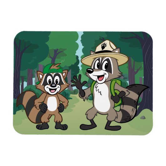 レンジャー・リック | Ranger Rick & Ricky マグネット (横)