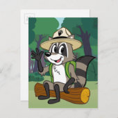 レンジャー・リック | Ranger Rick Siting ポストカード (正面/裏面)