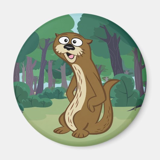 レンジャー・リック | Reggie Otter マグネット (正面)