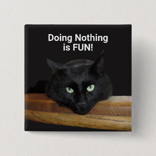 レンジャー「Doing Nothing」ボタン 缶バッジ (正面)