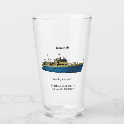 レンジャーIIIグラス タンブラーグラス (正面)