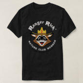 レンジャーRick&x27;s自然クラブヴィンテージメンバーバッジ Tシャツ (デザイン正面)