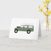 レンジローバー カード (黄色い花)