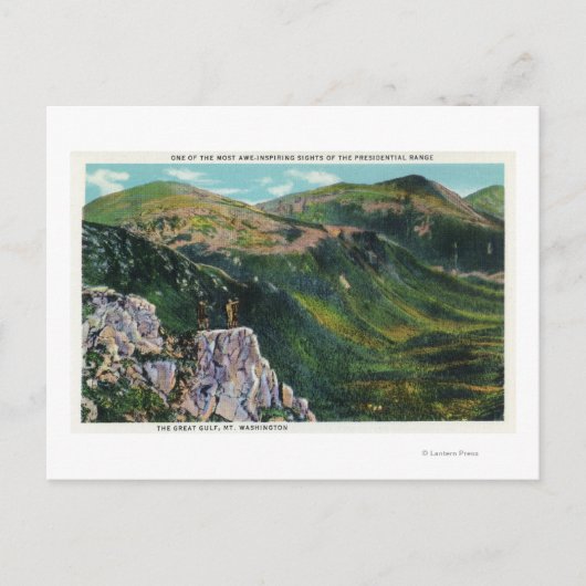 レンジ素晴らしビューの大統領の湾 ポストカード (正面)