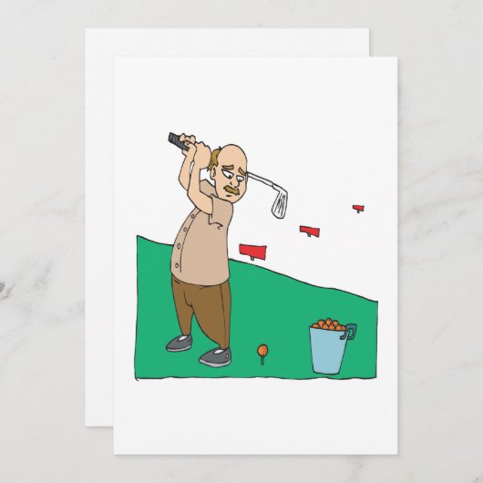 レンジ 招待状 (正面/裏面)